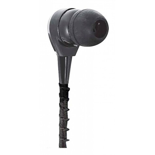 Audífonos Ergonómicos Mitzu Con Cable De Tela Mh-2110 Negro
