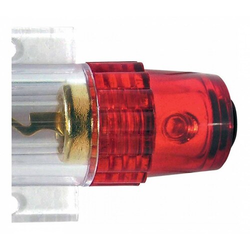 Portafusible Automotriz 100 A Mitzu Rojo 10-21100rd 