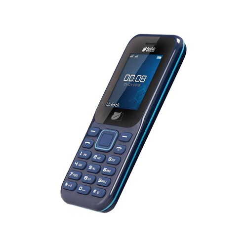 Teléfono Móvil Bluetooth con Red 2G/3G y cámara Mitzu MMP-0201BL 