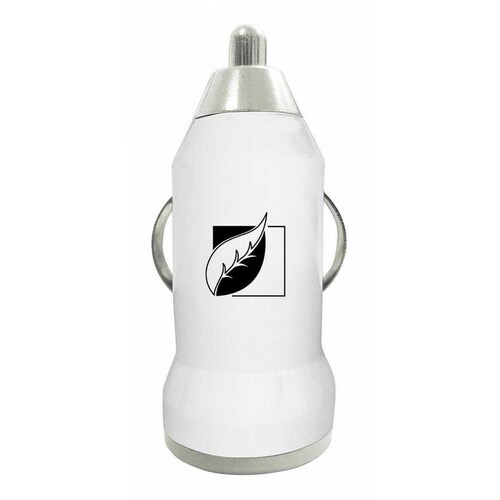 Cargador Green Leaf Doble USB Blanco