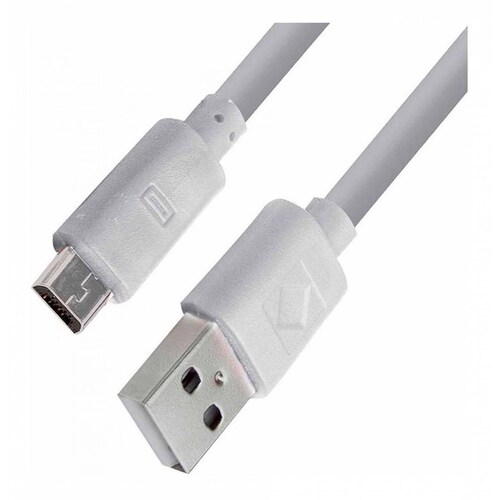 Cable Usb A Micro Usb Redondo 1 M 18-1402 Blanco