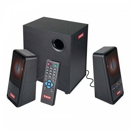 Bocinas multimedia KAISER 2.1 con Bluetooth 
