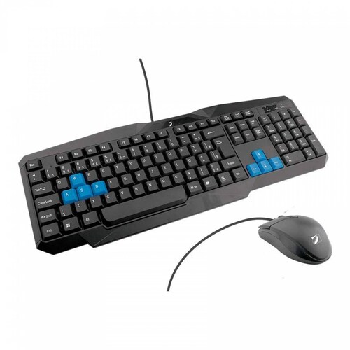 Kit de teclado multimedia y mouse Green Leaf 