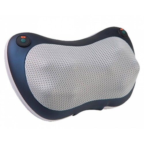 Almohada Masajeadora Relajante VAK Calor Cuello Nuca Espalda Piernas AZUL