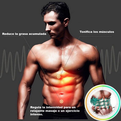 Electroestimulador muscular especial para glúteos. Masajeador eléctrico,  estimulador tonificador.