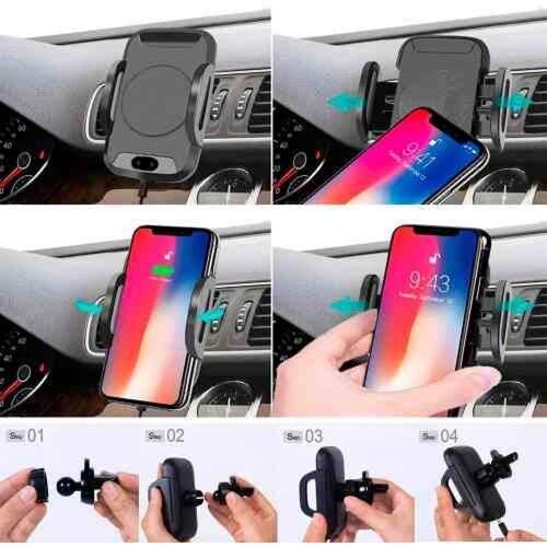 Cargador Inalambrico Vak 113a Motorizado Celular Auto Iphone 
