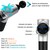 Pistola masajeadora Vak 3019 LED ABS 6 modos 20 niveles terapia relajación reducción 