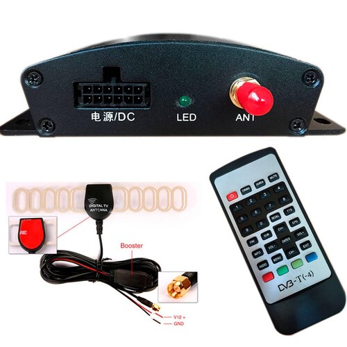 Sintonizador TV digital VAK HD-TV para pantallas y auto estereos 