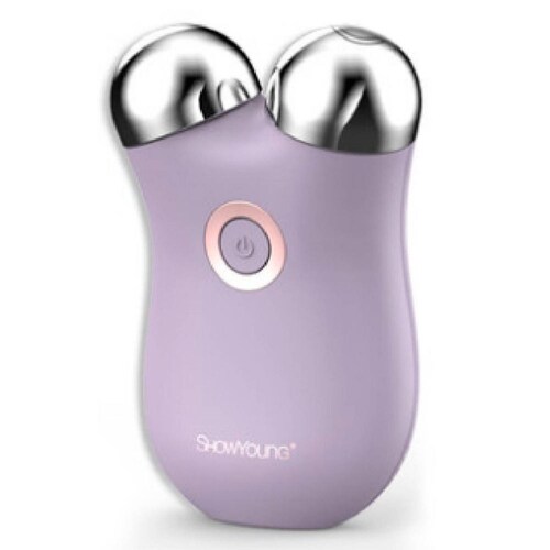 Tonificador Facial Electrónico VAK Radiofrecuencia Lifting Masajeador Lila.
