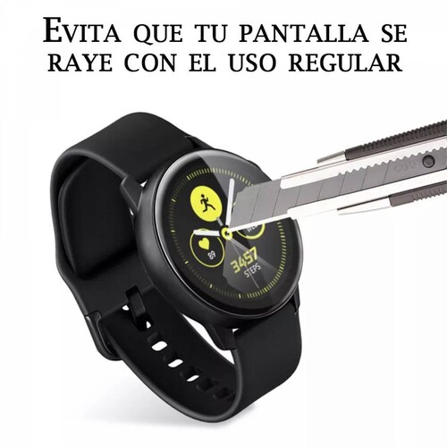 Mica Protectora para Samsung Galaxy Watch Active 2 de 40 y 44mm 