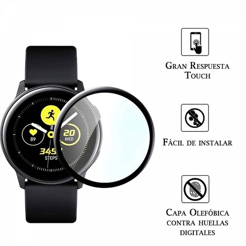 Mica Protectora para Samsung Galaxy Watch Active 2 de 40 y 44mm 