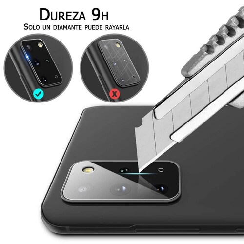 Mica de Cristal Templado para Camara de Samsung S20