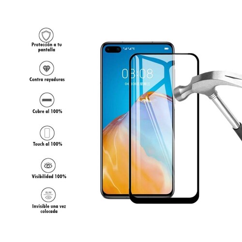 Mica de Cristal Templado Para Huawei P40 Lite 