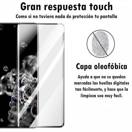 Mica Cristal Templado Curvo Samsung S20 Ultra