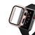 Funda con cristal templado para Apple Watch Todas las Series 40MM ROSA GOLD