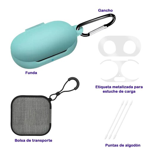 Funda con accesorios para Galaxy Buds plus y Galaxy Buds Agua