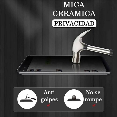 Mica Cerámica Mate de Privacidad Compatible con iPhone 13