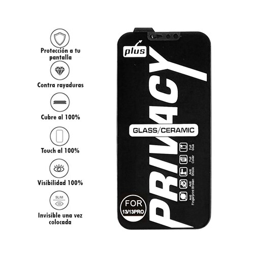 Mica Cristal Templado / Cerámica Privacidad Plus Para iPhone 13 Mini