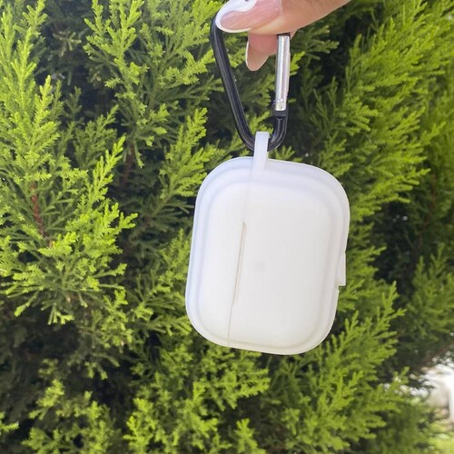 Funda para Airpods Pro 2 Generación y Pluma Limpiadora Blanco