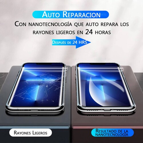 Mica de Nano Hidrogel Para iPhone 15 Pro Max o 15 Plus o 15