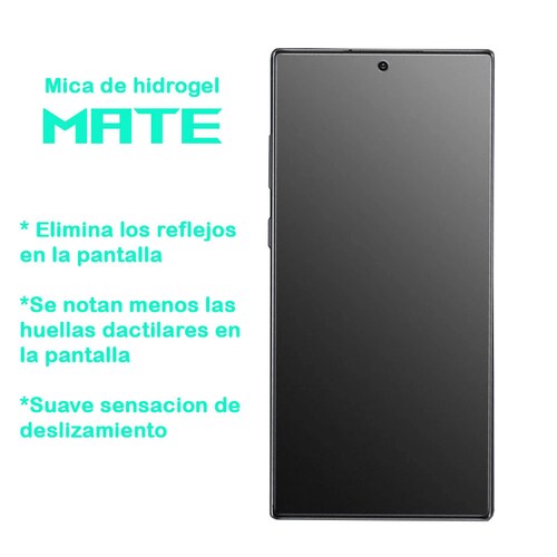 Mica de Hidrogel Mate Para iPhone 15 Pro Max o 15 Plus o 15