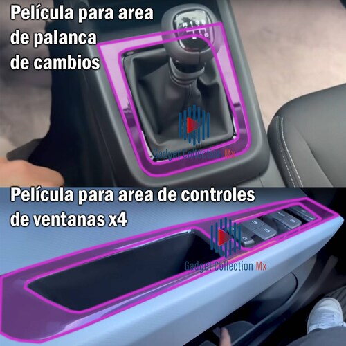 Protector interior para Chevrolet Aveo LT 2024 Kit PPF