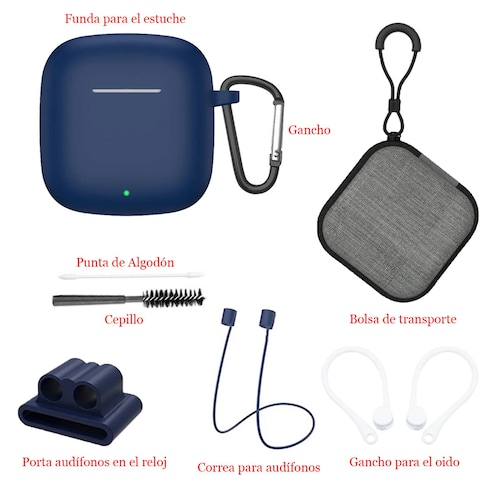 Funda y kit de accesorios 8 en 1 para Huawei Freebuds SE 2