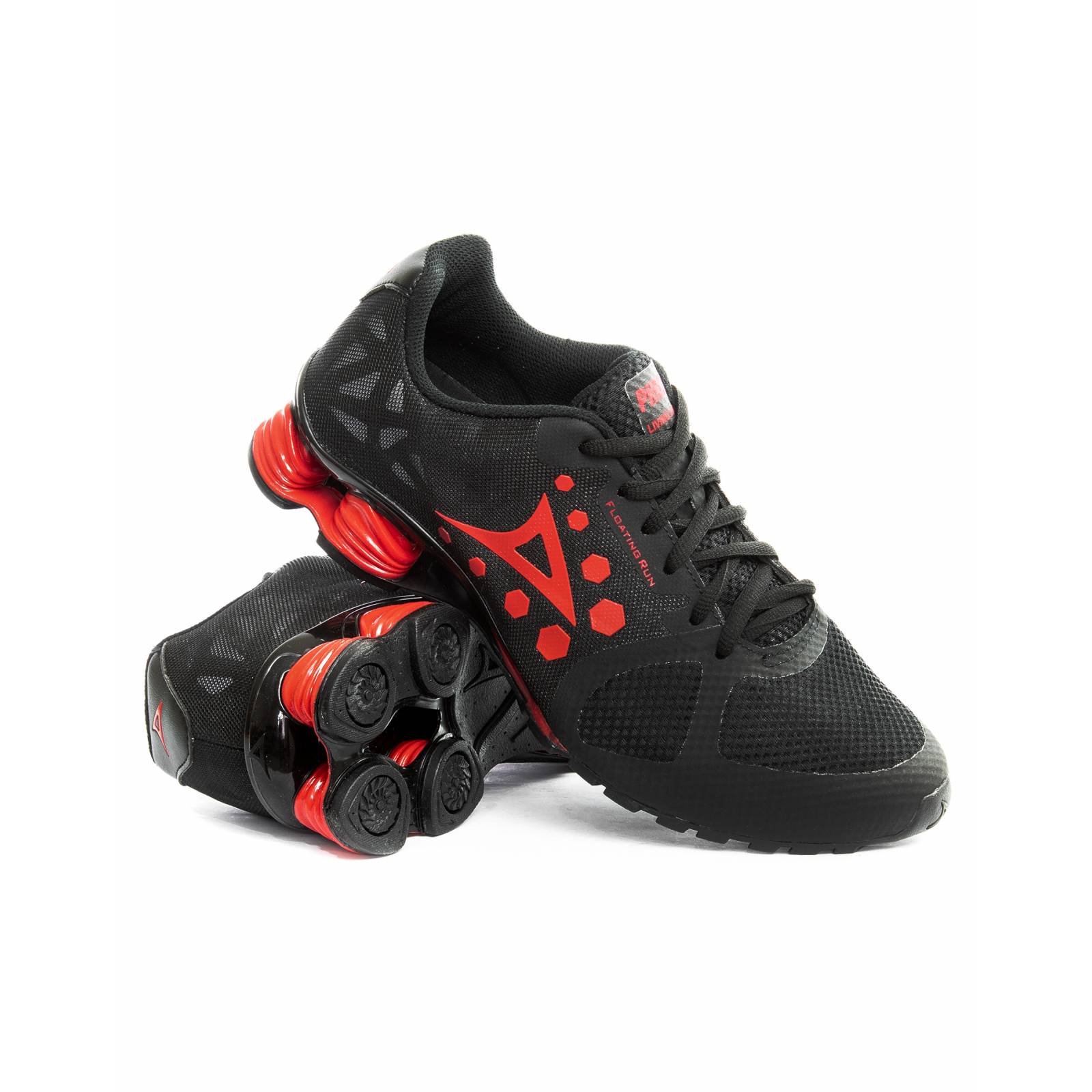 Tenis pirma discount negro con rojo