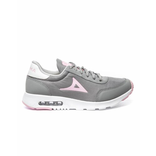 Tenis Pirma Running Valvula Dama 4516 Gris - Golero Sport