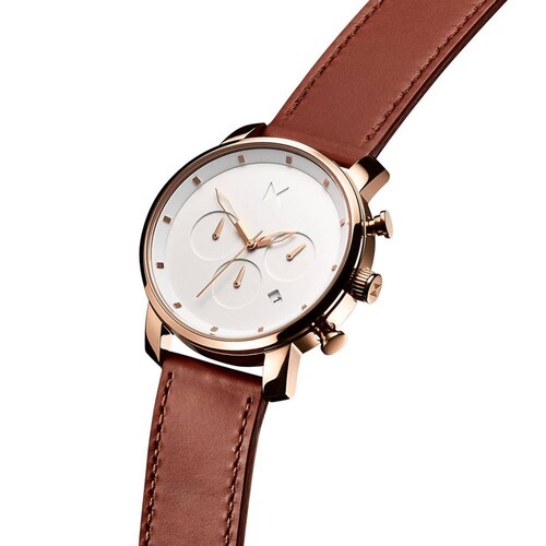 Reloj MVMT Hombre Cuero D-MC02-RGNA Chrono 40Mm 