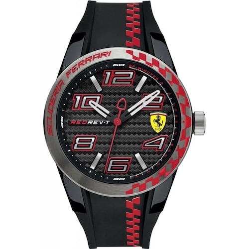 Reloj Ferrari Caballero Color Negro 0830336 - S007 