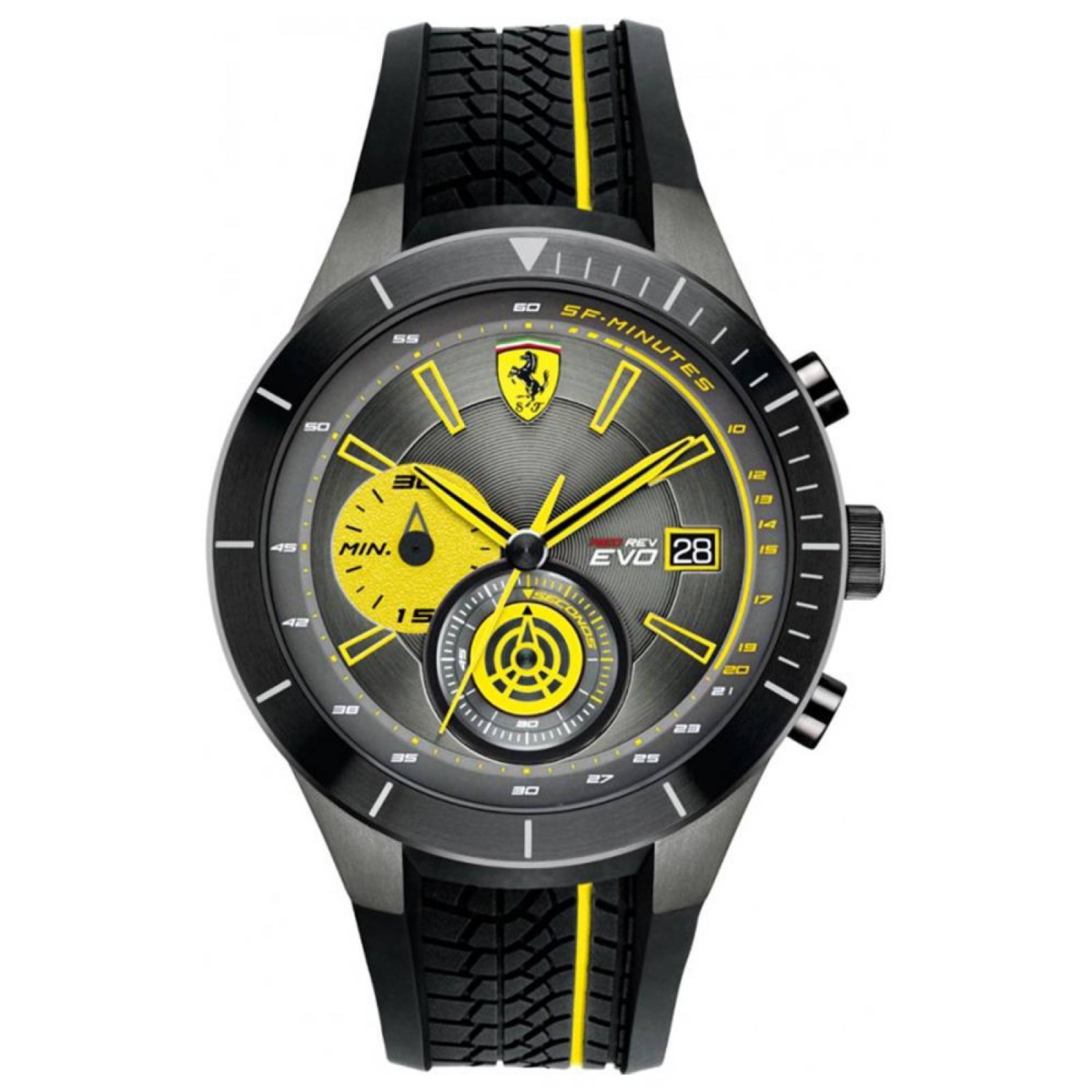 Reloj ferrari outlet negro y amarillo