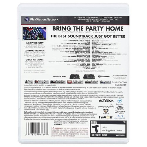 Dj Hero 2 Software Xbox 360 - S001 