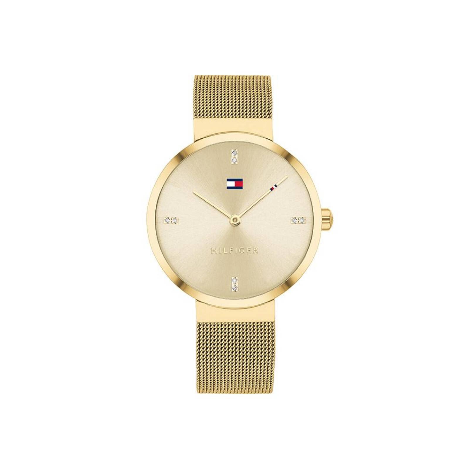 Reloj tommy discount hilfiger dama dorado