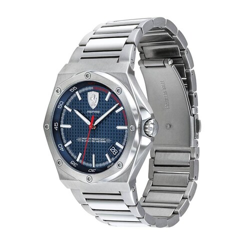 Reloj Ferrari Caballero Color Plateado 0830530 - S007 