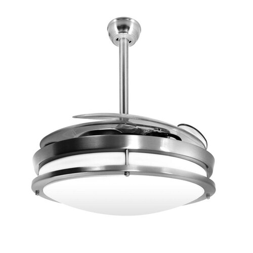 Lampara Ventilador Techo Prolux Aspas Ocultas LF-20 - S002 