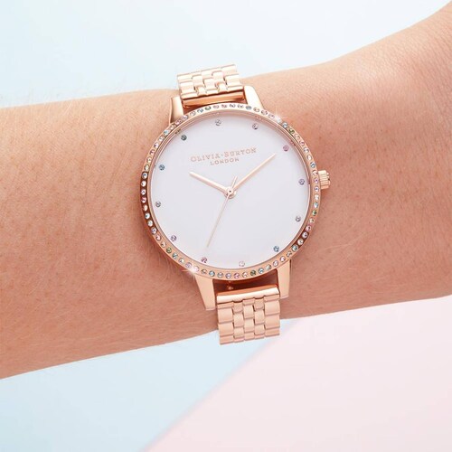 Reloj Olivia Burton Mujer Cristales OB16RB21 Rainbow 