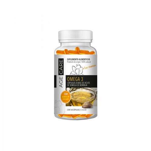 Omega3 Age Care Aceite Semilla de Borraja Natural - S021 