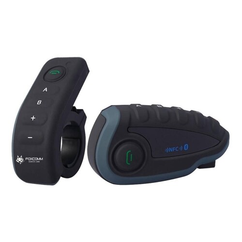 Intercom Motocicleta +Radio Fm Foxcomm V8 C/Control - S006 