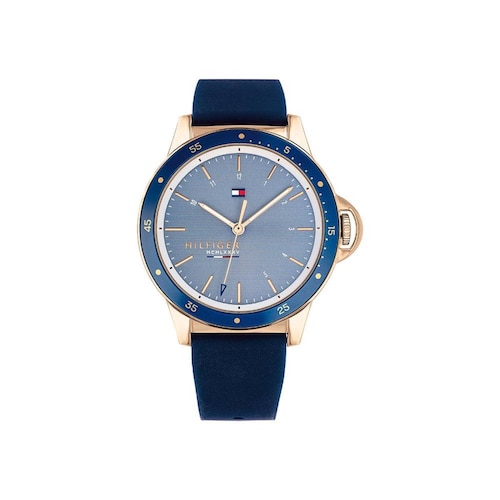 Reloj Tommy Hilfiger mujer azul dorado 1781637
