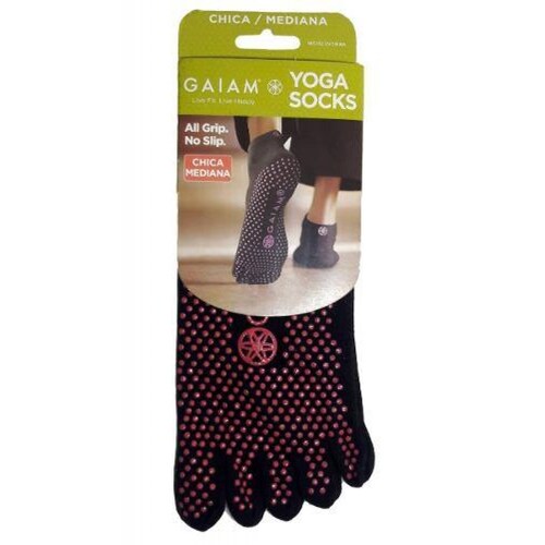 Calcetines De Yoga Chico Rosa - Gaiam 