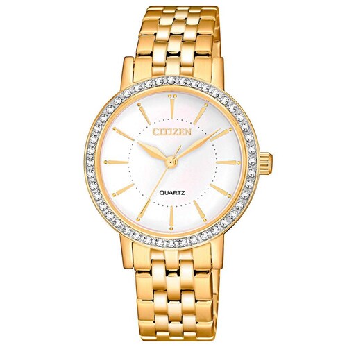 Reloj Citizen Quartz Ladie's EL3042-84A Para Mujer 