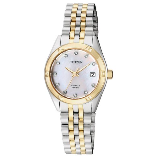 Reloj Citizen Quartz Dama Dorado Ladies' EU6054-58D - S022 