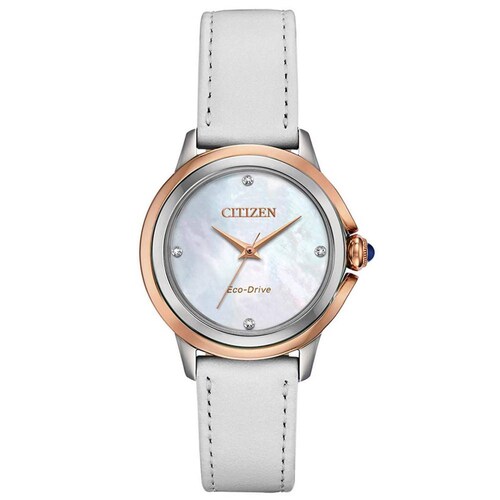 Reloj Citizen Eco-Drive Dama Blanco Ceci EM0796-08Y - S022 