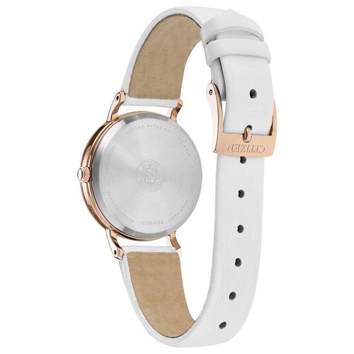 Reloj Citizen Eco-Drive Dama Blanco Casual EM0573-02A - S022 