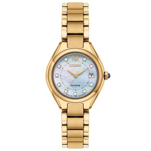 Reloj Citizen Eco-Drive Silhouette Crystal EW2543-85D Mujer 