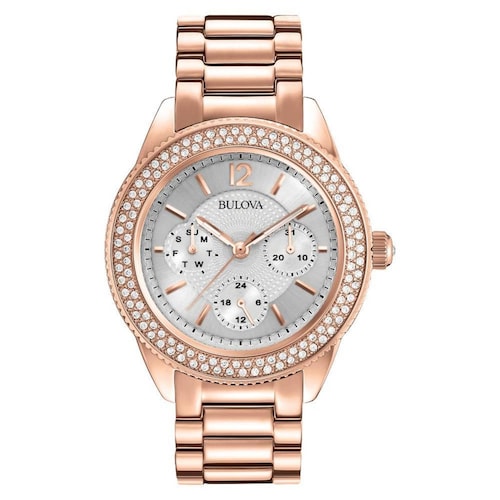 Reloj Bulova Crystals Dama Rosa 97N101 - S004 