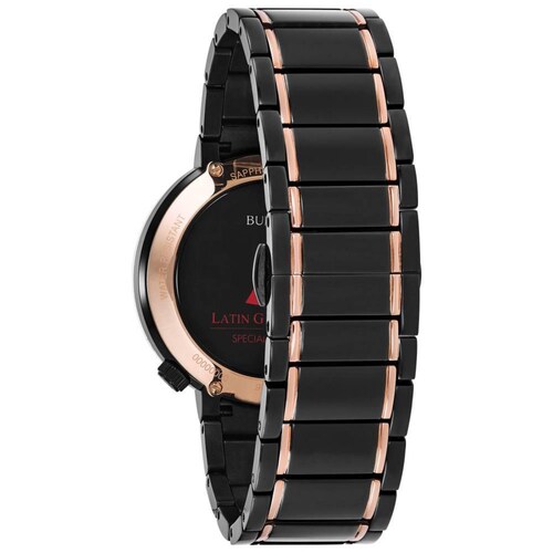 Reloj Bulova Latin Grammy Caballero Negro 98A188 - S004 
