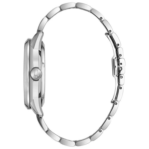 Reloj Bulova Mechanicals Caballero Plateado 96A208 - S004 