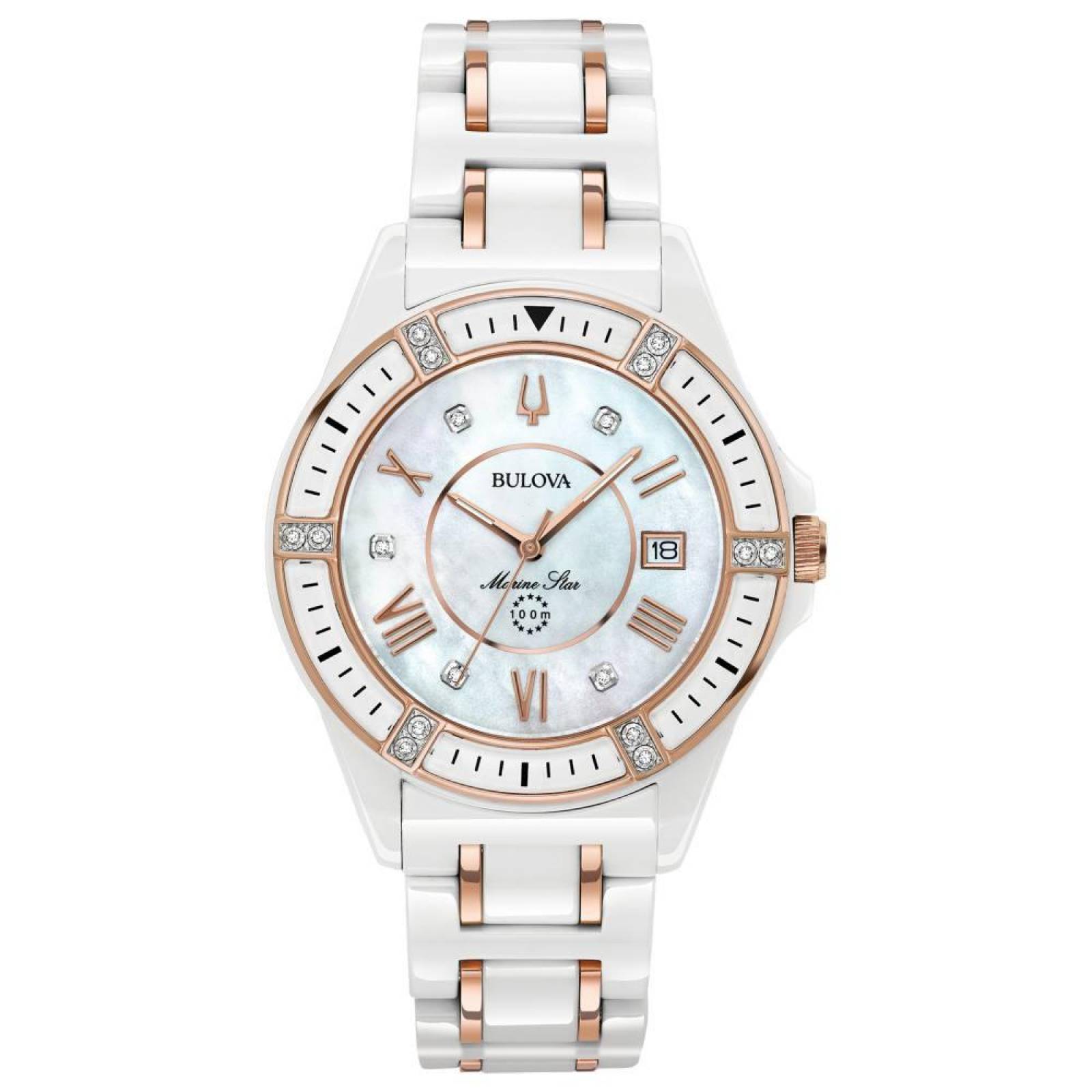 Reloj bulova mujer discount blanco